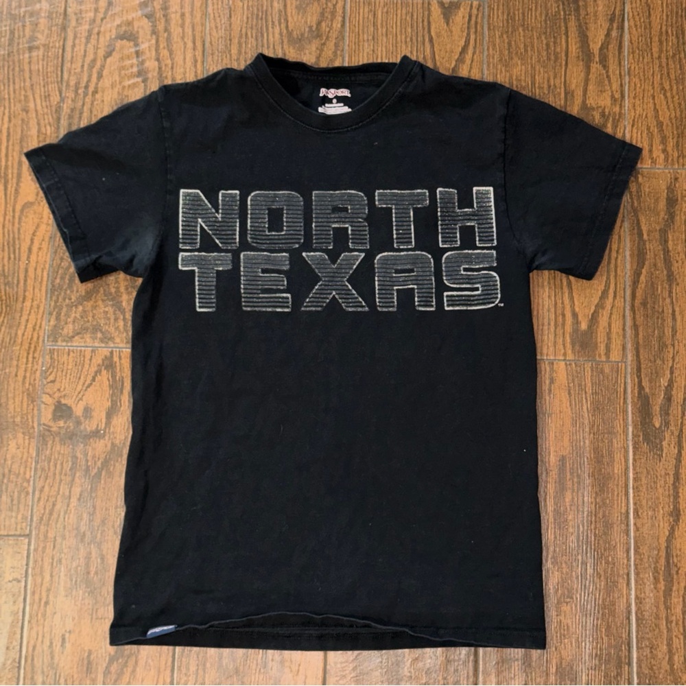 UNT NORTH TEXAS Black T-Shirt